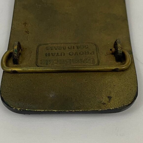 DynaBuckle Ringhaver Equipment Co Semi Truck Cab Belt Buckle SemiTruck Driver - Picture 7 of 10